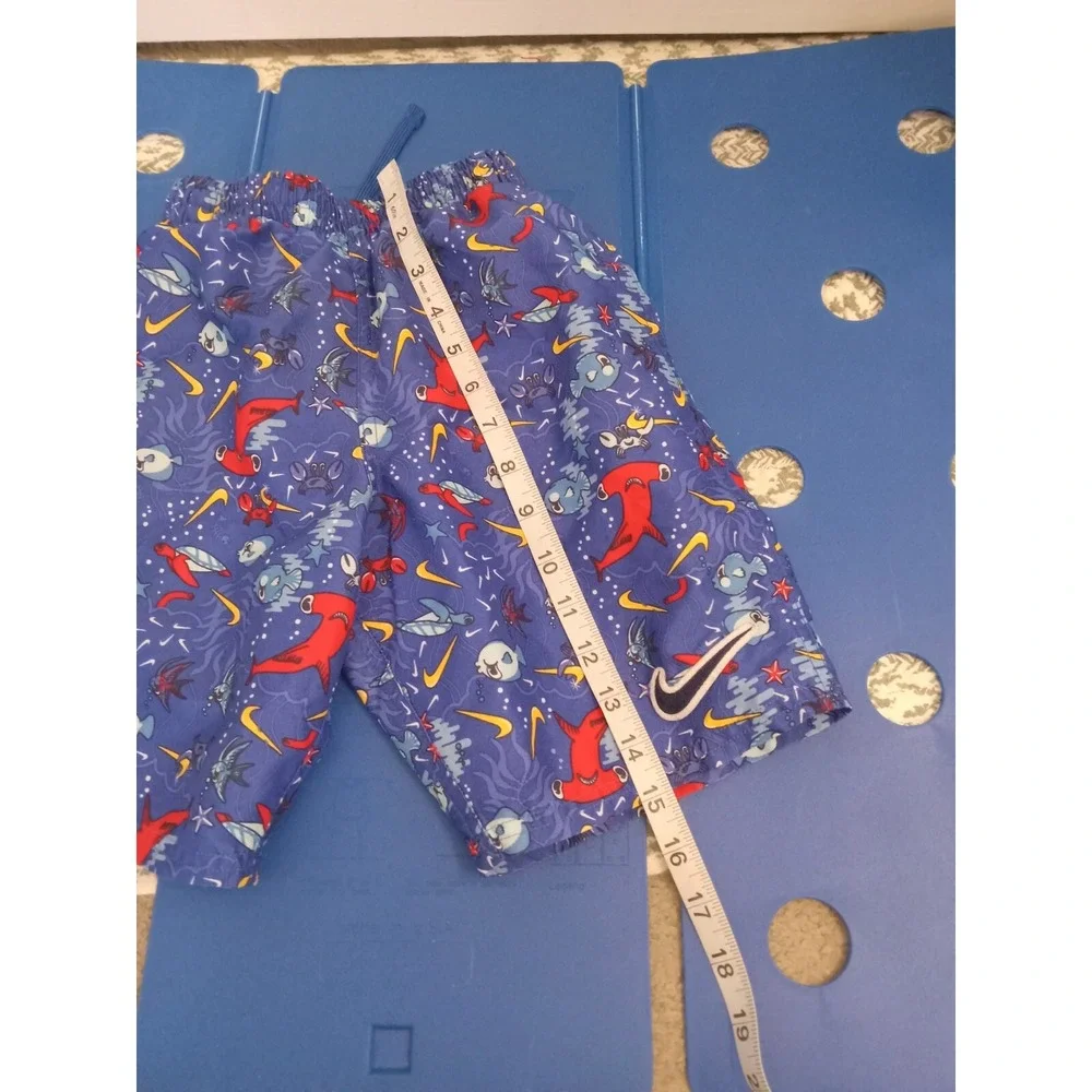 Nike Little Boys Sea Friends Lap Volley‎ Shorts Size Small Swim Trunks..